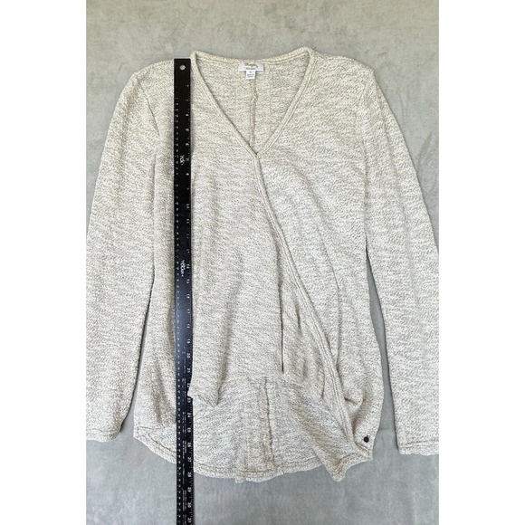 Wrangler Sweater Women's Size L Cream Lace Coastal Cowgirl Lagenlook Cottagecore - Picture 4 of 9